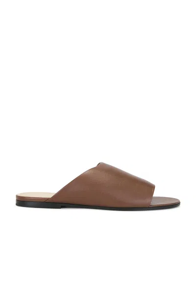 The Row Signum Slipper In Brown