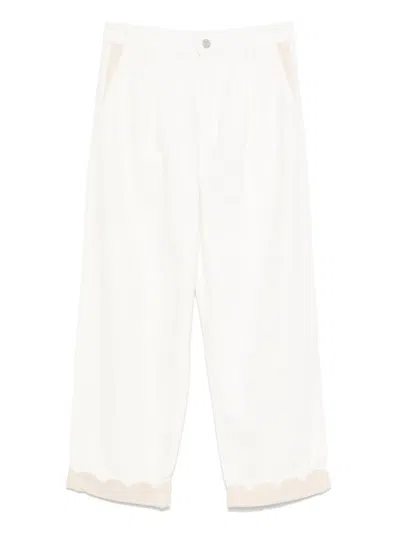 Stella Nova Wide-leg Jeans In White