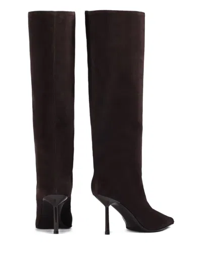 80MM BELLA SUEDE BOOTS