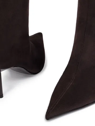 80MM BELLA SUEDE BOOTS