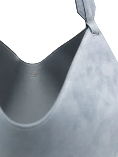 Khaite Small Lotus Tote Bag In Blue