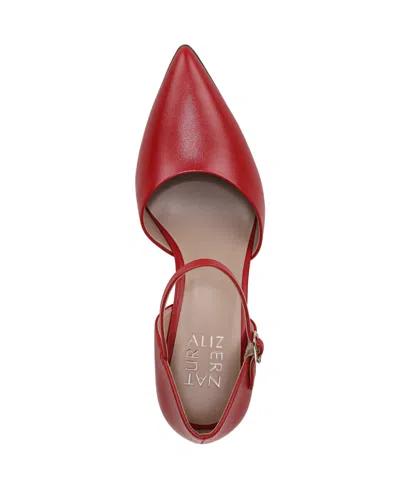 Naturalizer Women's Amber Ankle Strap Dress Pumps In Red