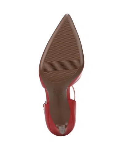 Naturalizer Women's Amber Ankle Strap Dress Pumps In Red