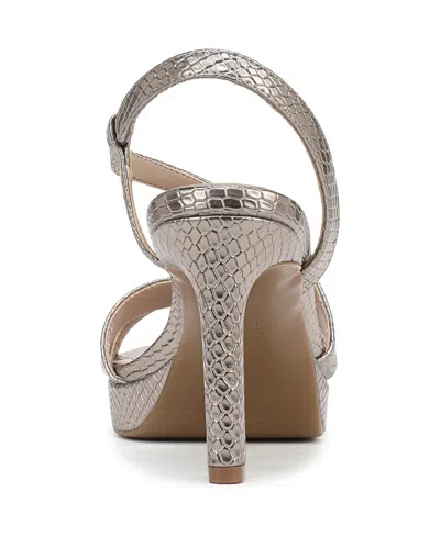 Naturalizer Women's Abby Open Square Toe Platform Dress Sandals In Gray