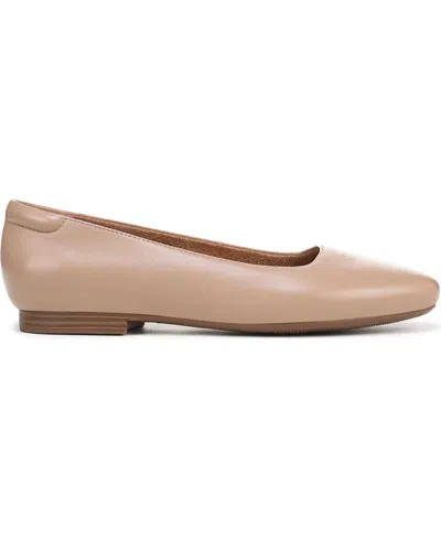 Naturalizer Women's Kelly-ballet Square Toe Flats In Neutral