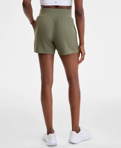 Id Ideology Women's High-rise Relaxed Shorts, Exclusively At Macy's