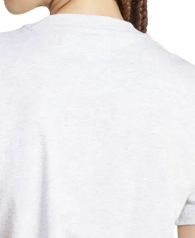 Adidas Originals Adidas Essentials Small Logo Cotton T-shirt In Blue