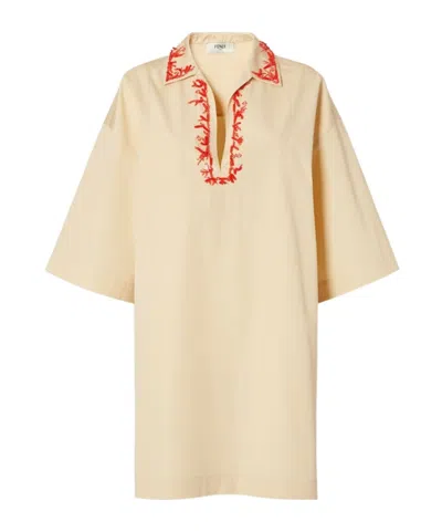 fendi beige dress Fendi Floral Lace Dress IT 38 Beige