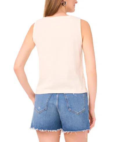 Vince Camuto Crochet Front Tank Top