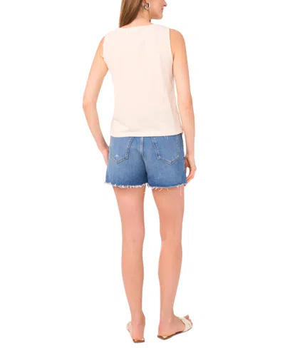 Vince Camuto Crochet Front Tank Top