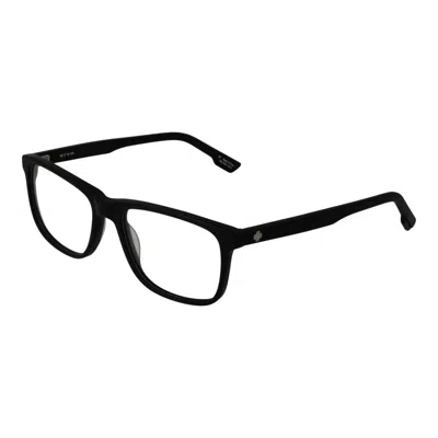 Spy Olive Unisex Optical Frames In Black