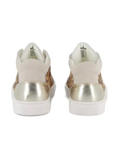 Zadig & Voltaire Leopard-print Suede Sneakers In Multi