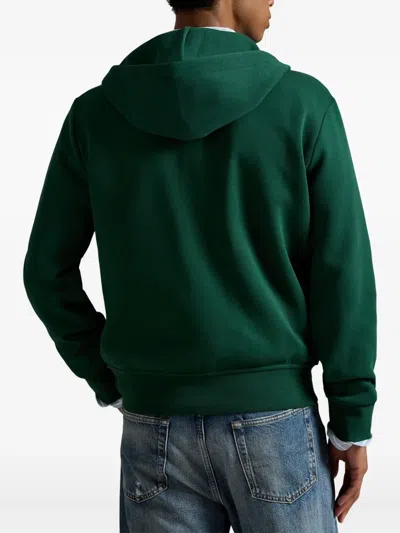 Polo Ralph Lauren Zip-up Hoodie In Green