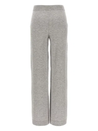 Peserico Trousers Wool Silk Elastic Waistband