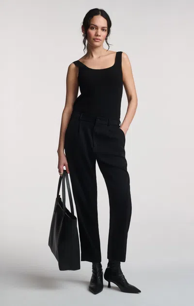 Mavi Basic Tank Top In Black