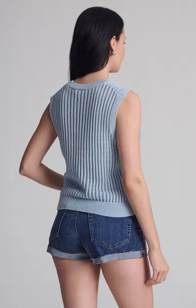 Mavi Knit Tank Top In Niagara Mist
