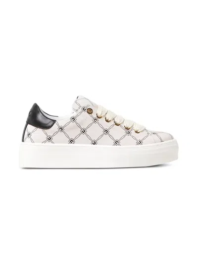 Elisabetta Franchi Platform Sneakers In Multi