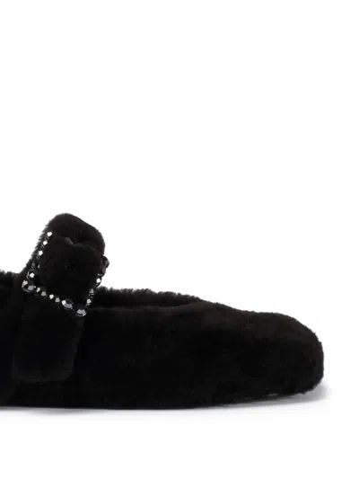 Le Silla Danielle Ballet Flats In Black