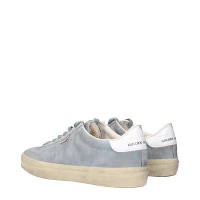 Golden Goose Deluxe Brand Soft Suede Sneakers With Vintage Detailing In Gray