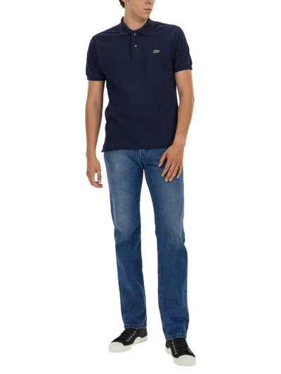 Lacoste Classic Polo In Blue