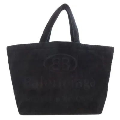 Pre-owned Balenciaga Black Cotton Tote Bag ()
