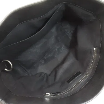 Pre-owned Balenciaga Black White Canvas Tote Bag ()