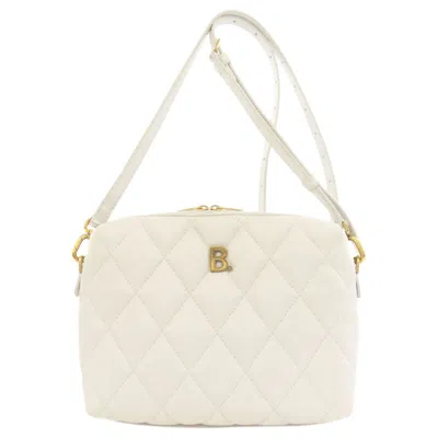 Pre-owned Balenciaga White Leather Shoulder Bag ()