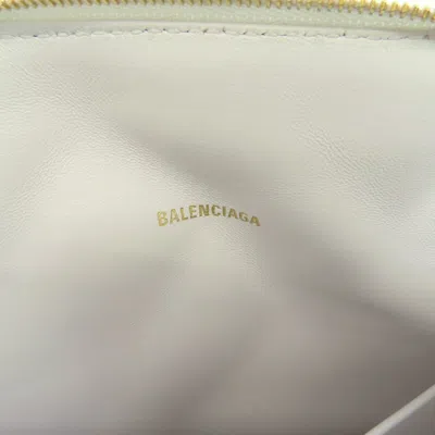 Pre-owned Balenciaga White Leather Shoulder Bag ()