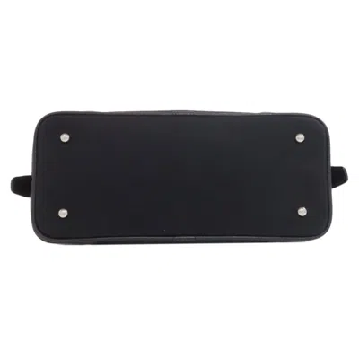 Pre-owned Bally Beige Black Nylon Shoulder Bag ()