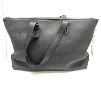 Pre-owned Bally Black Leather Tote Bag ()