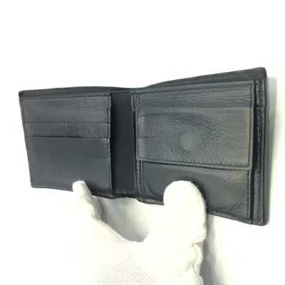 Pre-owned Bottega Veneta Gray Middle Wallet (bi-fold) ()