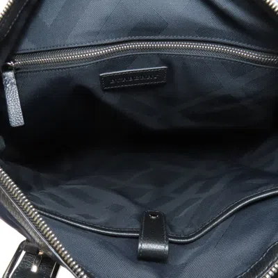 Pre-owned Burberry Blue Nylon Tote Bag ()