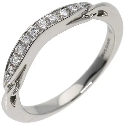 Pre-owned Bvlgari Platinum Platinum 950 Band Ring ()