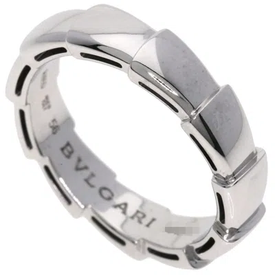 Pre-owned Bvlgari White Gold White Gold (18k) Band Ring ()