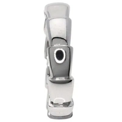 Pre-owned Bvlgari White Gold White Gold (18k) Band Ring ()