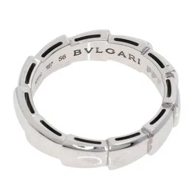Pre-owned Bvlgari White Gold White Gold (18k) Band Ring ()