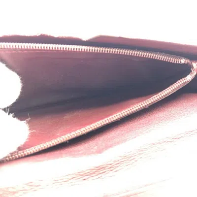Pre-owned Cartier Must Black Long Wallet (bi-fold) ()