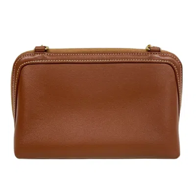 Pre-owned Celine Brown Leather Shoulder Bag ()