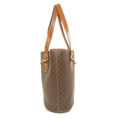 Pre-owned Celine Brown Pvc Leather Tote Bag ()