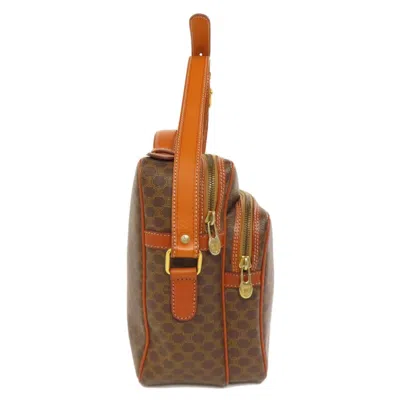 Pre-owned Celine Brown Pvc Shoulder Bag ()
