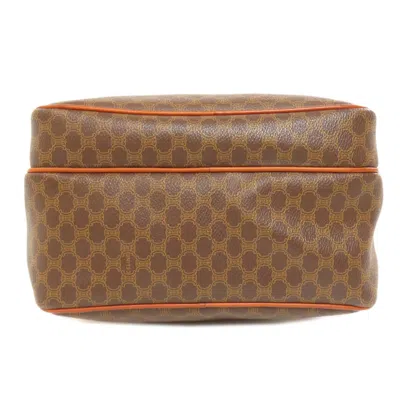 Pre-owned Celine Brown Pvc Shoulder Bag ()