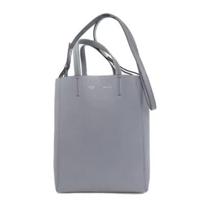 Pre-owned Celine Gray Leather Tote Bag ()