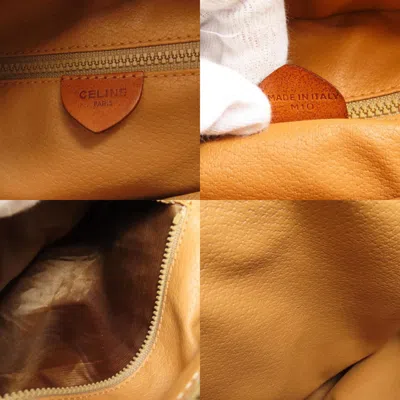 Pre-owned Celine Brown Pvc Shoulder Bag ()