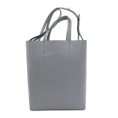Pre-owned Celine Gray Leather Tote Bag ()