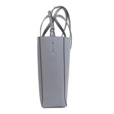 Pre-owned Celine Gray Leather Tote Bag ()