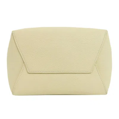 Pre-owned Celine White Leather Shoulder Bag ()
