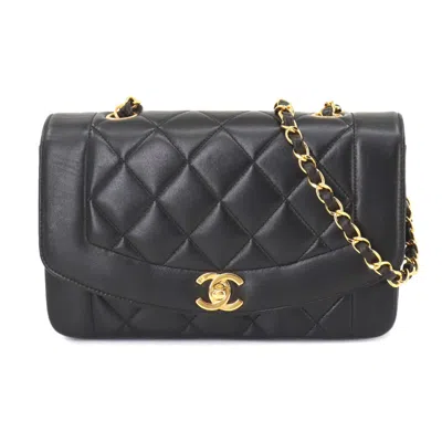 Pre-owned Chanel Black Leather Shoulder Bag ()