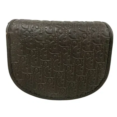 Pre-owned Dior Christian  Brown Leather Shoulder Bag ()