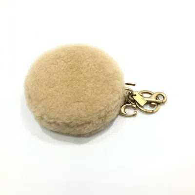 Pre-owned Coach Beige Coin Purse/coin Case ()