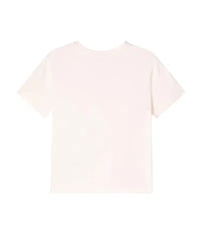 Dolce & Gabbana Pink T-shirt For Girl With Dg Logo In Pink
